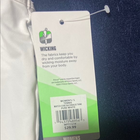 Prince Women's White Tank Top tennis/golf
READ DESCRIPTION!!! - Picture 5 of 8